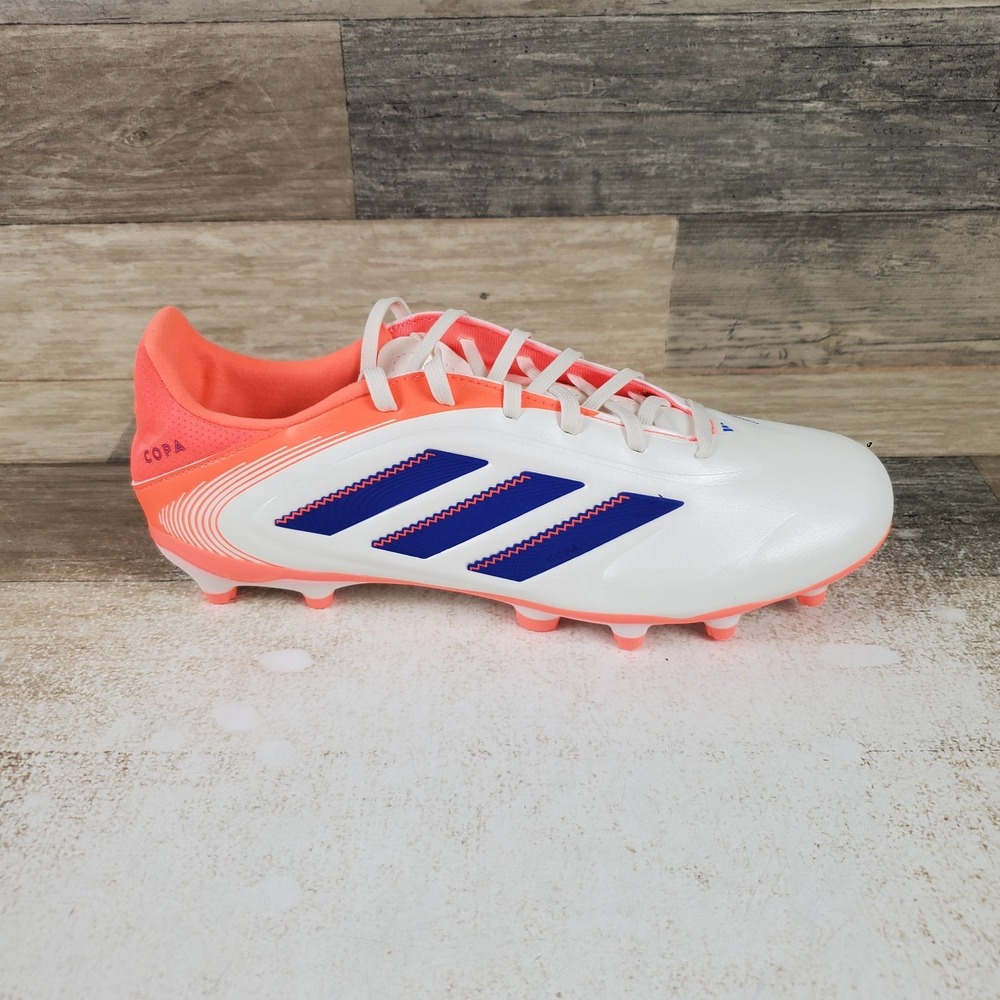 adidas Copa Pure III League Mens Shoes Sz 8 White Lucid Blue Football Cleats